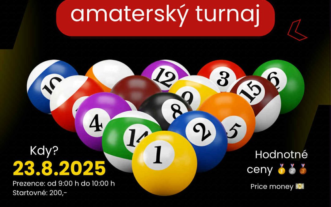 Kulečníkový amatérský turnaj